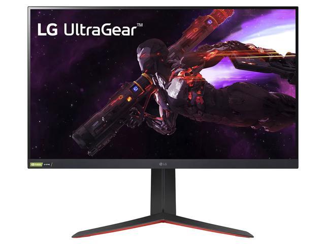 LG 32" (31.5" Viewable) 144 Hz IPS QHD Gaming Monitor FreeSync Premium ...