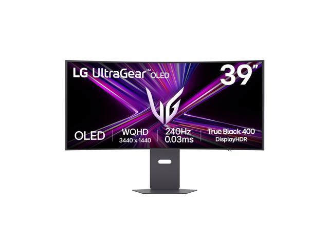 LG 39" 240 Hz OLED Gaming Monitor 0.03ms (GTG) FreeSync Premium Pro & G-Sync Compatible Curved 39GX900A-B