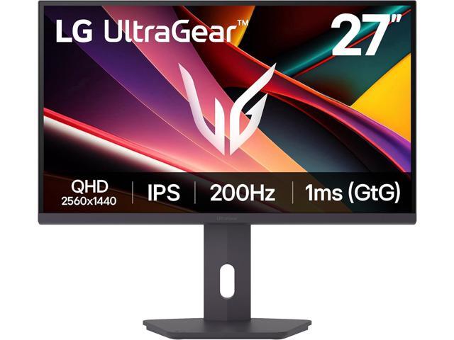 LG 27" 200 Hz IPS Gaming Monitor 1ms (GtG at Faster) FreeSync Premium (AMD Adaptive Sync) Flat Panel 27G610A-B.AUSQ