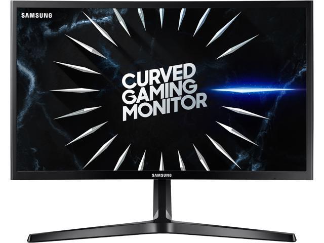 Samsung Monitor Curvo Gaming C24RG52FZR de 24'' Full HD Negro 1920x1080, 4ms, 144 Hz, FreeSync, Flicker-Free, LED, VA, 16:9, 3000:1, 1800R, 250 CD/m², 178°, HDMI, Base en V
