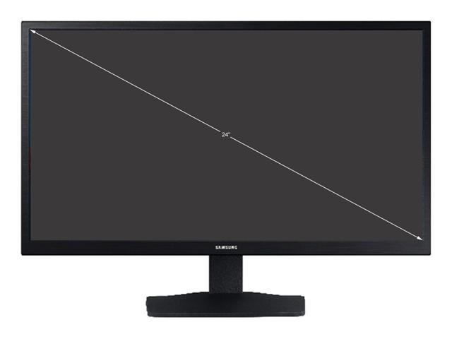 SAMSUNG S33A Series 24-Inch FHD 1080p Computer Monitor, HDMI, VA Panel,  Wideview Screen, Eye Saver & Game Mode (LS24A336NHNXZA), Black