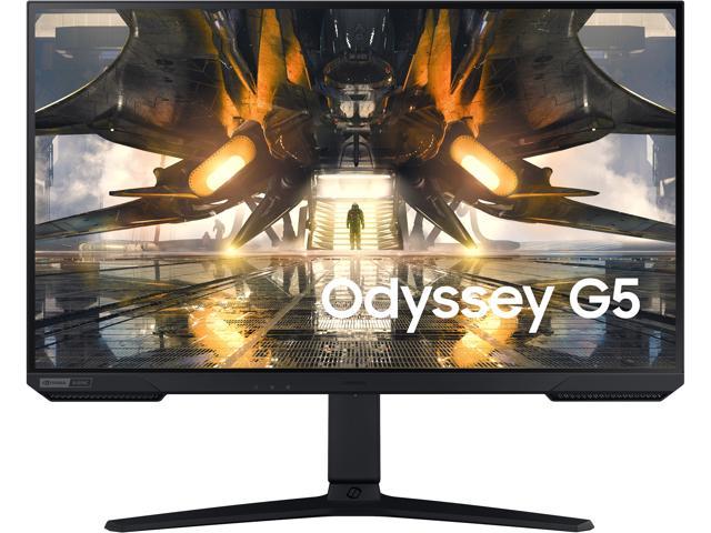 SAMSUNG Odyssey G55A LS27AG550ENXZA 27" WQHD 2560 x 1440 (2K) 165 Hz HDMI, DisplayPort, Audio FreeSync Premium (AMD Adaptive Sync) Curved Gaming Monitor