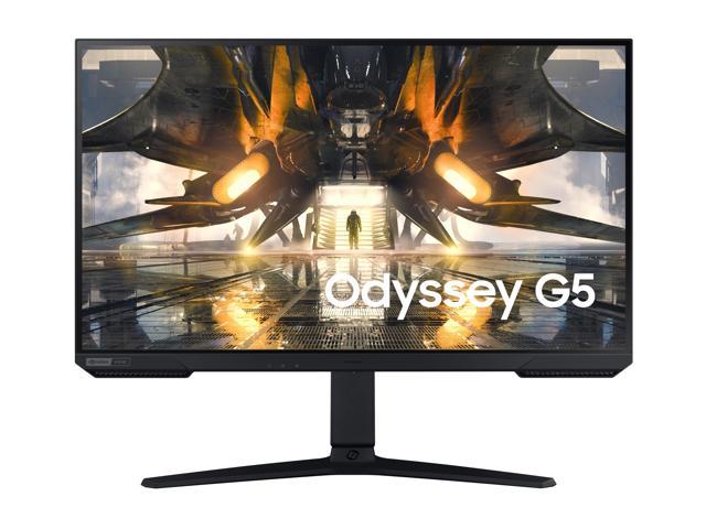 SAMSUNG Odyssey G50A LS32AG500PNXZA 32" WQHD 2560 x 1440 (2K) 165 Hz HDMI, DisplayPort, Audio FreeSync Premium & G-Sync Compatible Flat Panel Gaming Monitor