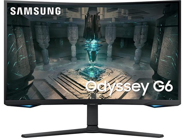 SAMSUNG Odyssey LS27BG652ENXGO 27" WQHD 2560 x 1440 (2K) 240 Hz FreeSync Premium Pro (AMD Adaptive Sync) Built-in Speakers Curved Gaming Monitor