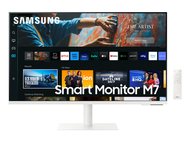 Samsung 32" M70C Smart Monitor 4K UHD with Streaming TV USB-C and Ergonomic Stand - LS32CM701UNXZA