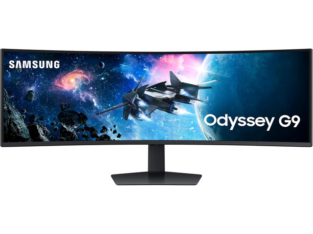 Samsung 49" Odyssey G9 Gaming Monitor 240Hz Dual QHD Freesync Premium pro Curved Screen - LS49CG952ENXZA