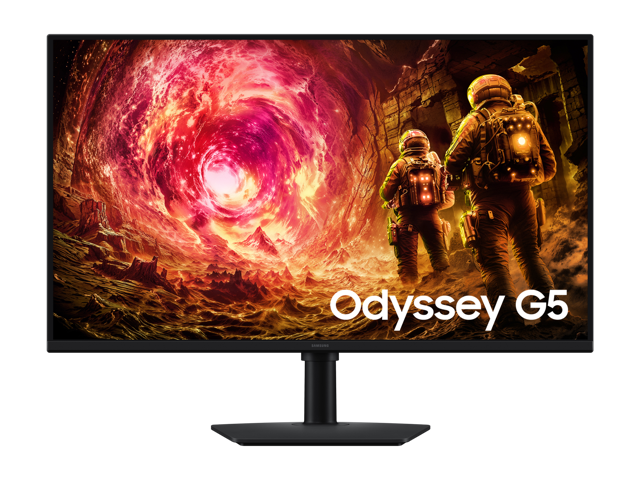 SAMSUNG 32" 180Hz IPS QHD Gaming Monitor FreeSync & G-Sync Compatible sRGB 99% Odyssey G5 G50F LS32FG500ENXZA