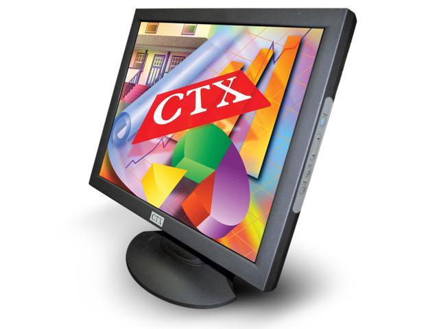 CTX 15" Active Matrix, TFT LCD XGA LCD Monitor 25 ms 1024 x 768 S501BA