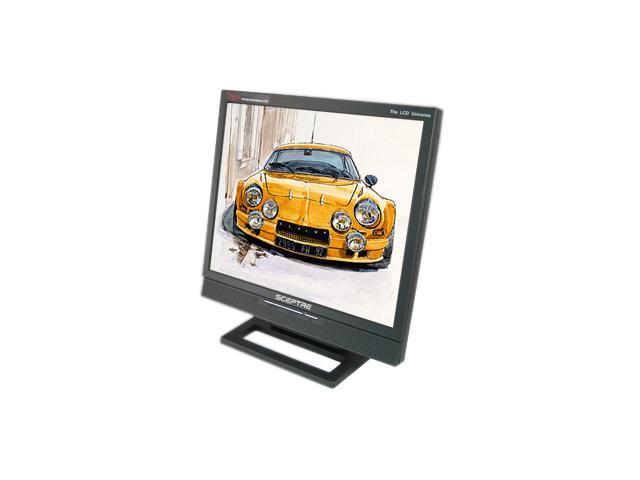 SCEPTRE X9g-Komodo VII Black 19" 12ms LCD Monitor 400 cd/m2 500:1, US Warranty