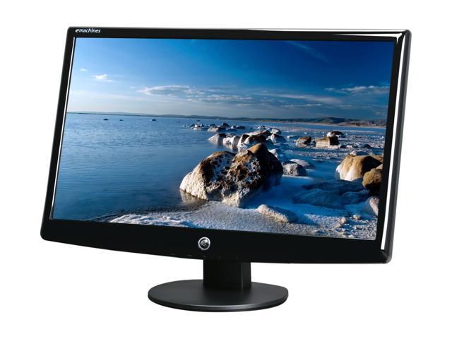 eMachines 23" LCD Monitor 5 ms 1920 x 1080 D-Sub, DVI E233Hbd