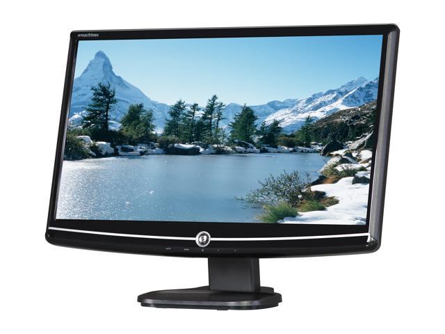 eMachines E202HL (ET.DE2HY.007) Black 20" 5ms Widescreen LCD Monitor 250 cd/m2 12,000,000:1 Built-in Speakers