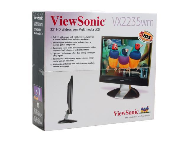 viewsonic monitor vx2235wm