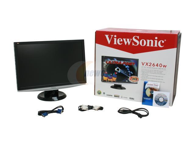 viewsonic vx2640w