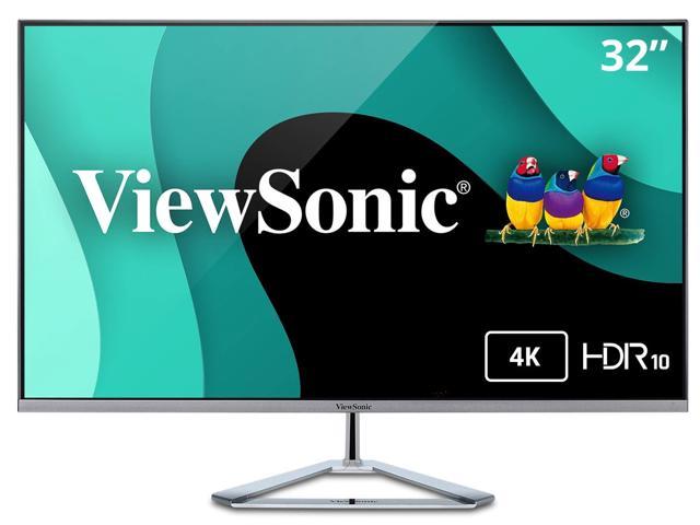 ViewSonic 31.5" (Viewable) 60 Hz VA UHD Monitor 8 ms 3840 x 2160 (4K) Flat Panel VX3276-4K-MHD