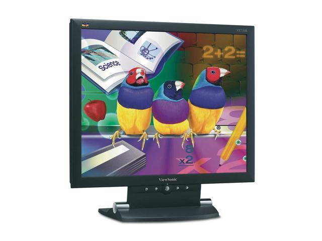 ViewSonic 17" Active Matrix, TFT LCD SXGA LCD Monitor 8 ms 1280 x 1024 D-Sub E2 Series VE710B
