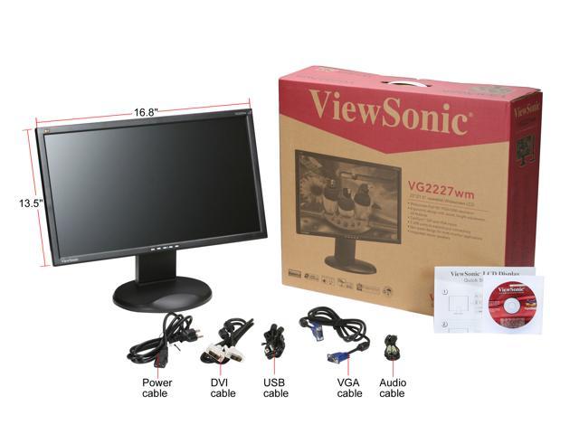 viewsonic vg2227wm