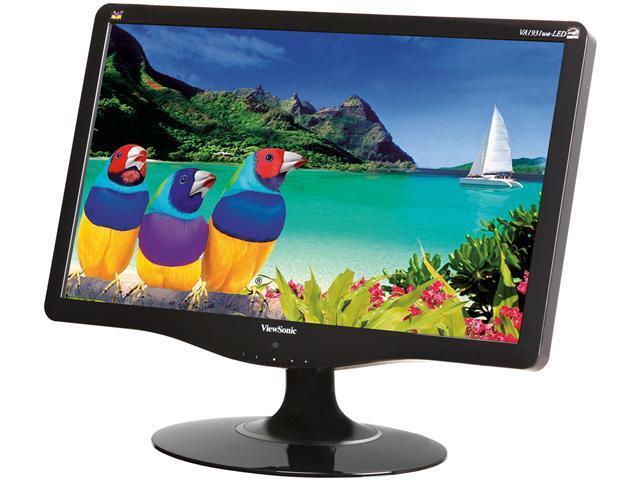 ViewSonic 19" Active Matrix, TFT LCD LED-Backlight LCD Monitor 5 ms ...