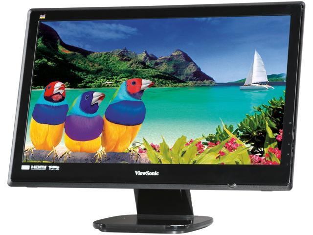 ViewSonic VX2253mh-LED Black 22" Full HD HDMI LED Backlight LCD Monitor Slim Design w/Speakers 300 cd/m2 DC 30,000,000:1 (1,000:1)