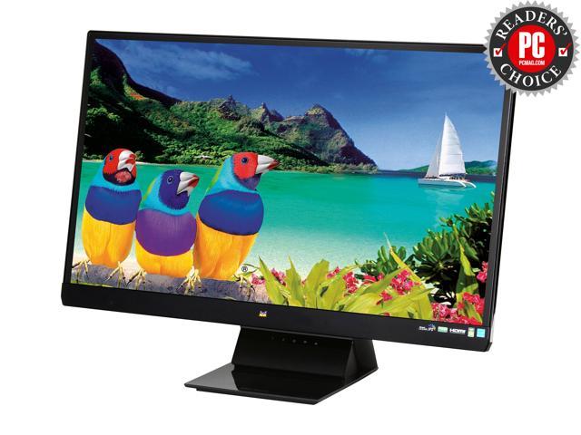 ViewSonic VX2770SMH-LED Black 27" Black IPS Panel Widescreen LED Backlight LCD Monitor 250cd/m2, 30,000,000:1, Built-In Speakers, Ultra-Slim Bezel
