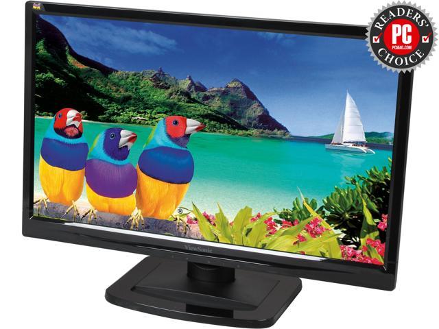 ViewSonic VA2249S Black 22" IPS Wide Viewing Angle LED Backlight LCD 16:9 Full HD 1080P Monitor, 1000:1, 250 cd/m2, 178/178 Viewing Angles, DVI, D-Sub, VESA Mountable