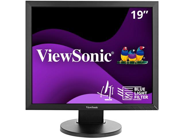 19" INCH WIDE FLAT LCD MONITOR for PC SECURITY CCTV OFFICE VGA DVI FLAT SCREEN 