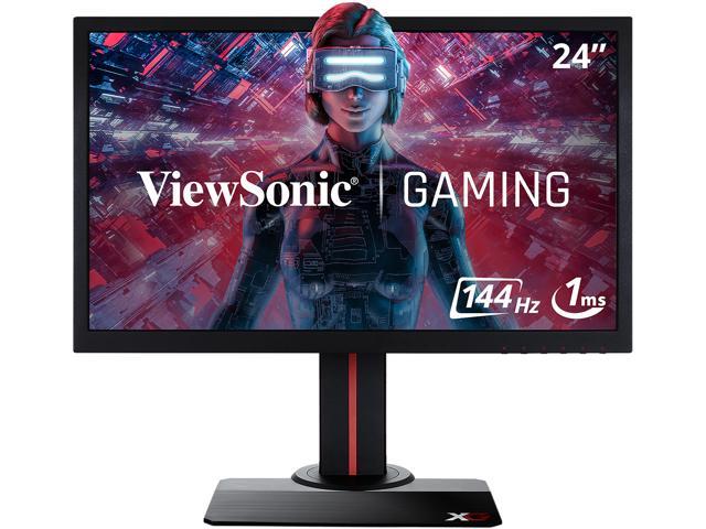 ViewSonic XG2402 24 Inch 1080p 1ms 144Hz Gaming Monitor with FreeSync  Premium Eye Care Advanced Ergonomics ColorX Mode HDMI and DP for Esports