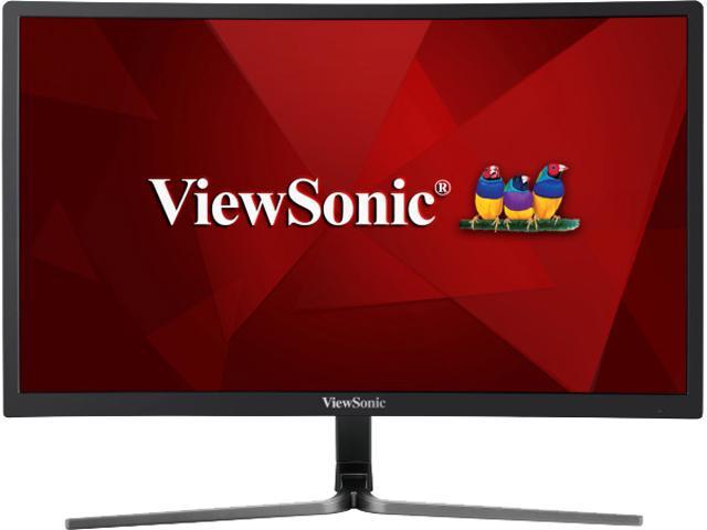 Viewsonic Vx2458 C Mhd 23 6 Full Hd 19 X 1080 144 Hz Dvi Hdmi Displayport G Sync Nvidia Adaptive Sync Built In Speakers Curved Gaming Monitor Newegg Com