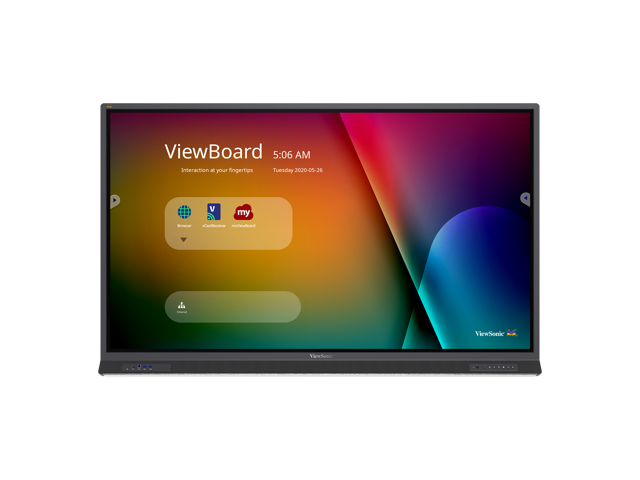 ViewSonic IFP7552 75" UFT (Ultra Fine Touch) Technology ViewBoard 4K ...