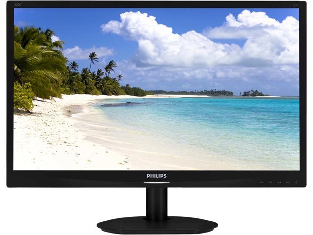 PHILIPS 22" 60 Hz LCD Monitor 5 ms 1680 x 1050 D-Sub, DVI 220S4LSB