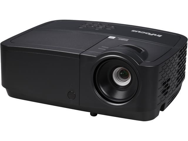 InFocus IN116x 1280 x 800 WXGA 3200 Lumens, Contrast Ratio 15000:1, HDMI Connections, 2W Speaker, Instant on/off, DLP 3D Ready Projector