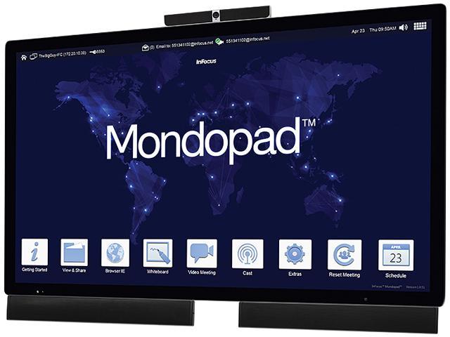InFocus INF7023-KIT Mondopad 70" 4k Ultra HD Video Conferencing and Collaboration Solution with Soundbar