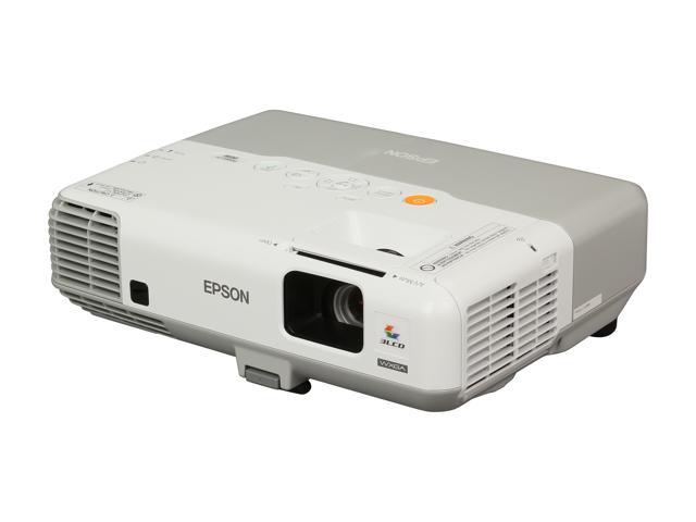 EPSON V11H384020 WXGA 1280 x 800 2700 lumens 3LCD PowerLite 96W Projector