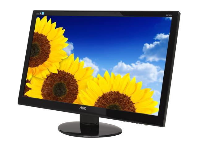 AOC 27" 60 Hz LCD Monitor 2 ms 1920 x 1080 D-Sub, DVI, HDMI e2752Vh