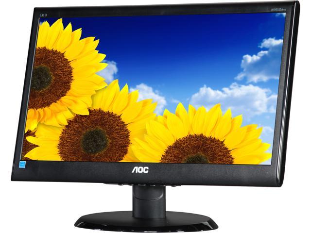 AOC 18.5" 60 Hz TFT LCD LCD Monitor 5 ms 1366 x 768 D-Sub e950Swn