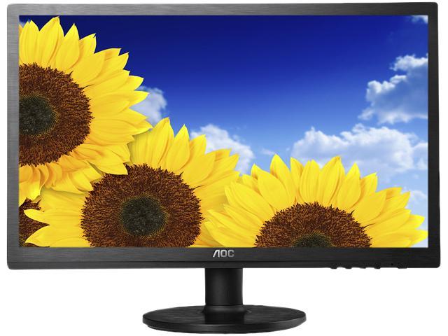 AOC 22" 60 Hz Monitor 5 ms 1680 x 1050 D-Sub, DVI E2260SD