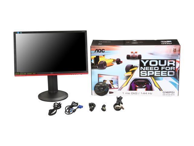 AOC 24" Black/Red 144 Hz Gaming LED Monitor - Newegg.com