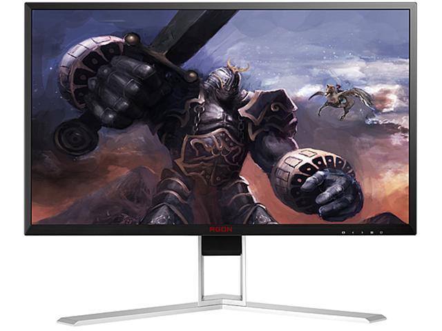 Aoc Agon Ag271qx 27 Gaming Monitor Qhd 2560x1440 Freesync 144hz 1ms Height Adjustable Displayport Hdmi Dvi D Vga Usb 3 0 Hub Quickswitch Keypad Vesa Compatible Newegg Com