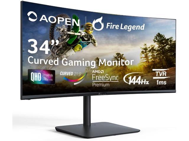 [Monitor] AOPEN 34HC5CUR - 34" 3440 x 1440 Curved 144Hz VA - $199.99 ($50 off, Newegg)