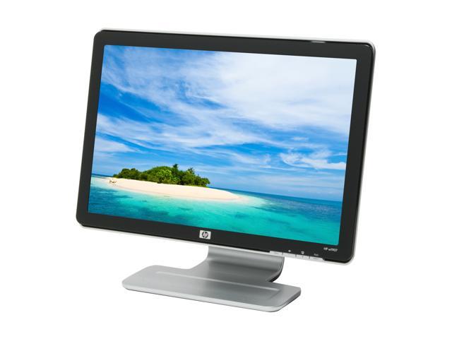 HP w1907 Black-Silver 19" 5ms Widescreen LCD Monitor 300 cd/m2 1000:1 Built in Speakers w/ HDCP Support