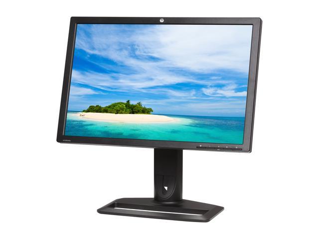 HP ZR2440w (XW477A8#ABA) Black and Brushed Aluminum 24" 6ms (GTG) HDMI Widescreen LED Backlight Monitors - LCD Flat Panel 50 to 350 nits cd/m2 1000:1 (static) / 2000000:1 (dynamic)