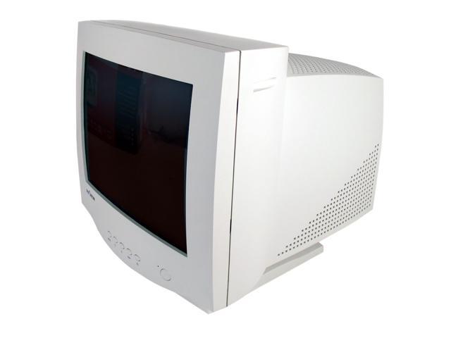 beige crt monitor