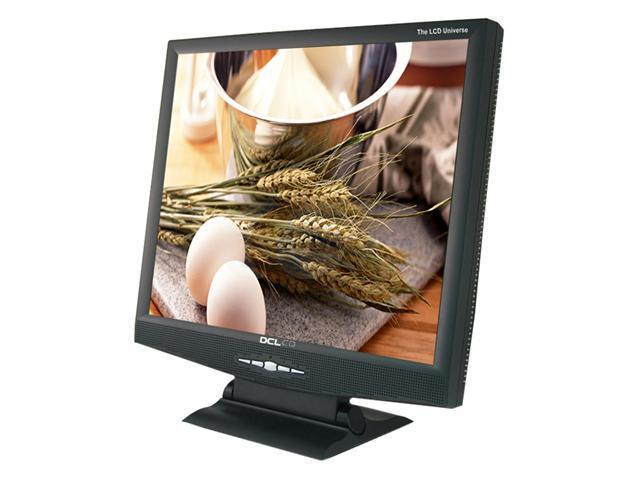 DCLCD DCL9C 19" SXGA 1280 x 1024 D-Sub Built-in Speakers LCD Monitor