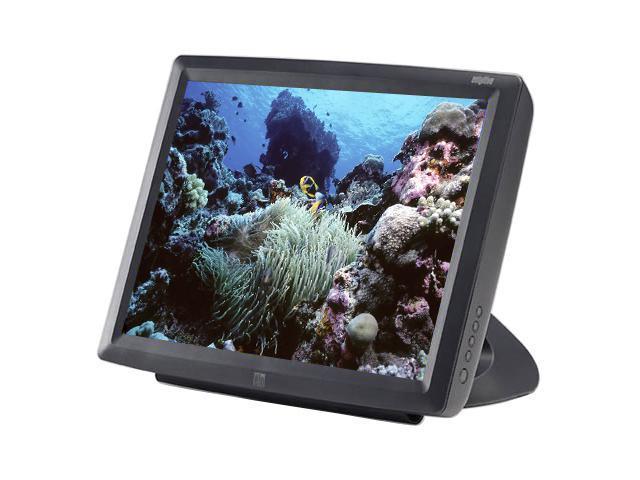 ELO TOUCHSYSTEMS 1529L(E659634) Dark gray 15" USB 5-Wire Resistive AccuTouch Touchscreen Monitor 280 cd/m2 400:1 Built in Speakers