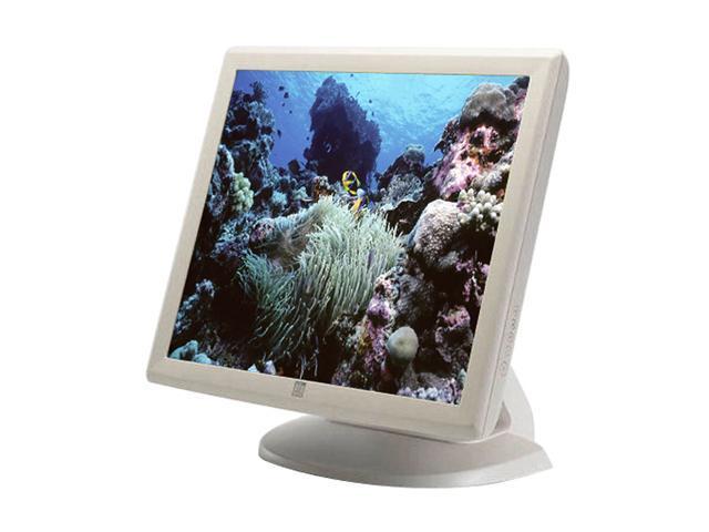 ELO TOUCHSYSTEMS 1928L(E258654) Beige 19" Dual serial/USB Surface Acoustic Wave IntelliTouch Touchscreen Monitor 276 cd/m2 1300:1