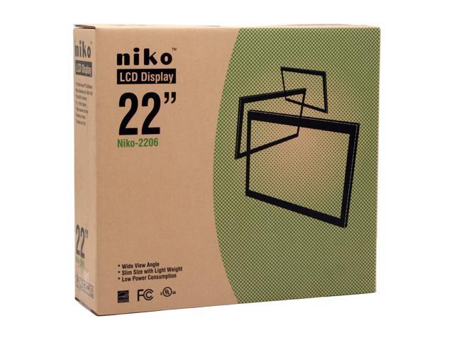 Niko Niko 26 22 Wxga 1680 X 1050 D Sub Dvi Built In Speakers Lcd Monitor Newegg Com