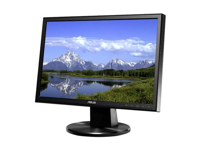ASUS 19" WXGA+ LCD Monitor 5 ms 1440 x 900 D-Sub, DVI-D VW193T