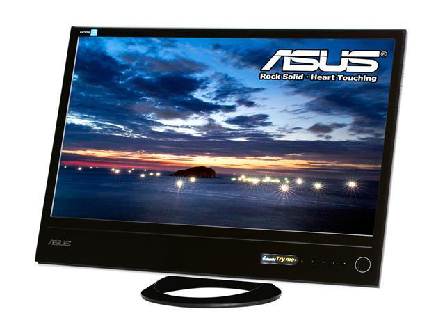 ASUS ML248H 24" Full HD HDMI Swivel & Tilt Adjustable LED Backlight LCD Monitor Slim Design 250 cd/m2 ASCR 10,000,000:1