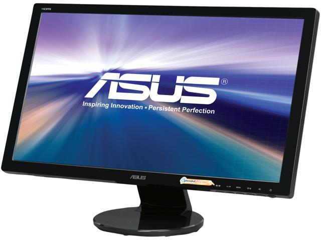 ASUS VE247H 24" (Actual size 23.6") Full HD 1920 x 1080 VGA DVI-D HDMI Built-in Speakers LED Backlit LCD Monitor