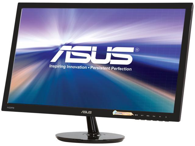 ASUS VS248H-P 24" 1920 x 1080 Full HD VGA DVI HDMI Asus Eye Care with Ultra Low-Blue Light & Flicker-Free LED Backlit LCD Monitor