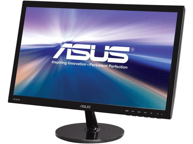 ASUS VS Series VS228H-P 22" (21.5" Diagonal) Full HD 1920 x 1080 HDMI VGA DVI-D SPLENDID Video Intelligence Technology Asus Eye Care Flicker-Free Widescreen LED Backlight LCD Monitor